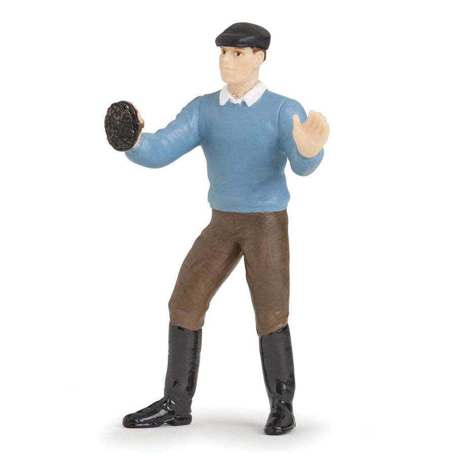 Palefrenier Papo en PVC, Collection chevaux, jouet éducatif idéal pour enfants et collectionneurs