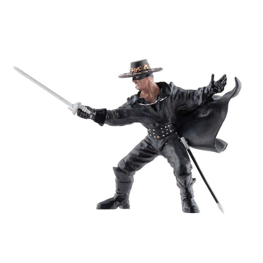 Zorro Papo en PVC, Collection Personnage historiques, jouet éducatif idéal pour enfants et collectionneurs