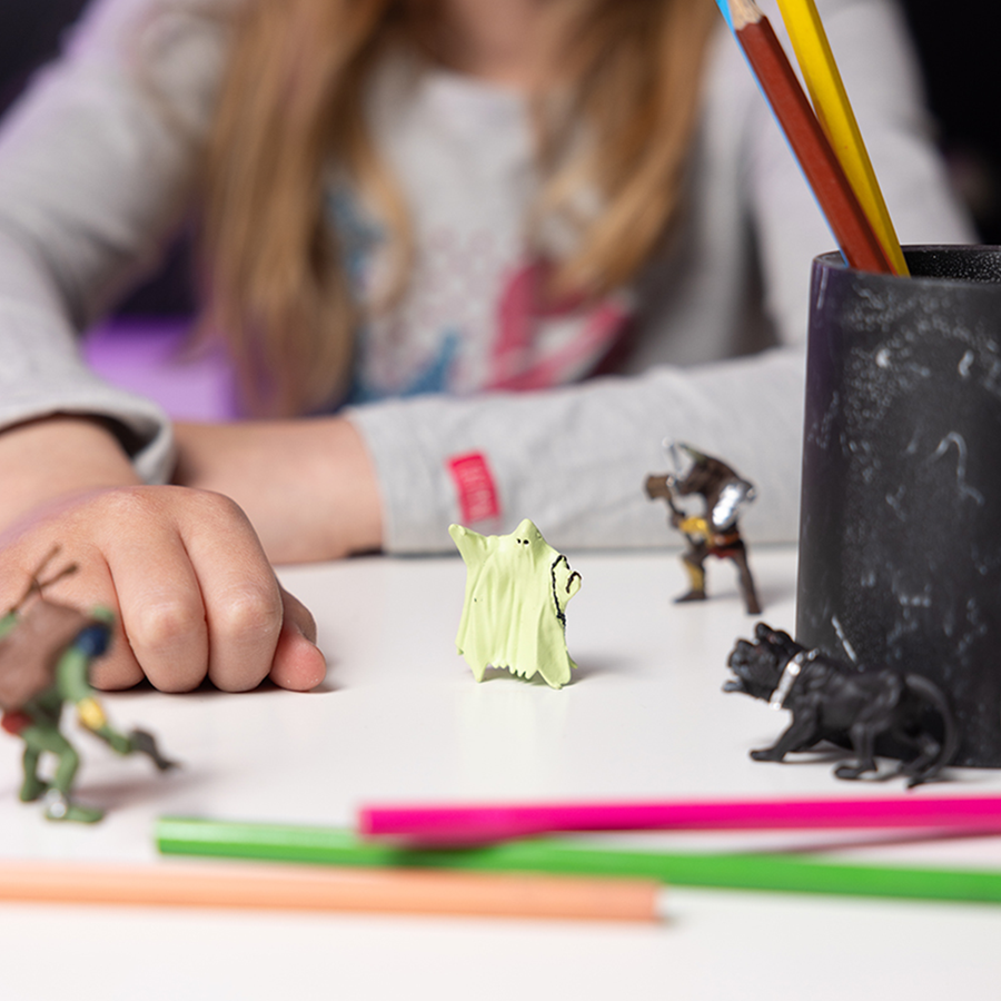 Mini Fantastiques (Tube, 12 pcs) Papo en PVC, Collection MINI PAPO, jouet éducatif idéal pour enfants