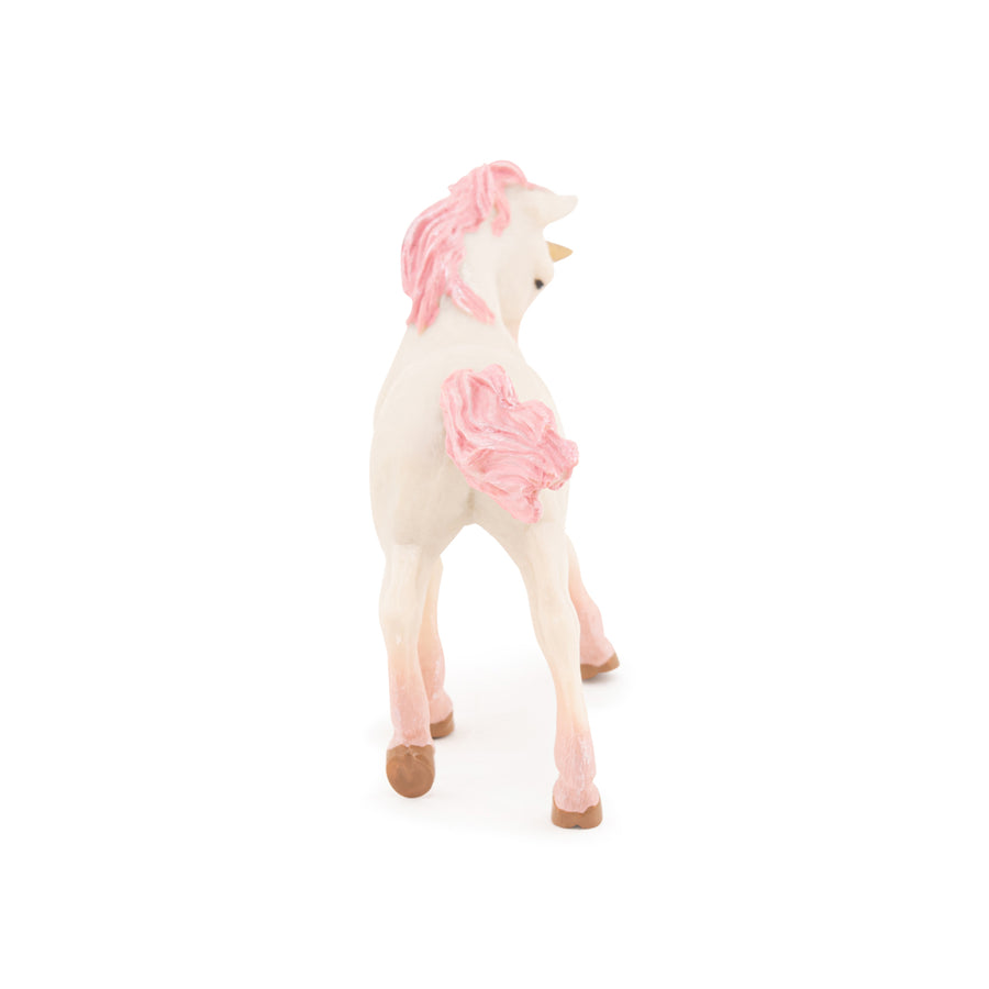 Figurine Jeune licorne Papo en PVC, Collection Monde enchanté, jouet éducatif idéal pour enfants