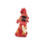 Cheval du roi Richard rouge Papo en PVC, Collection Médiéval, jouet éducatif idéal pour enfants et collectionneurs