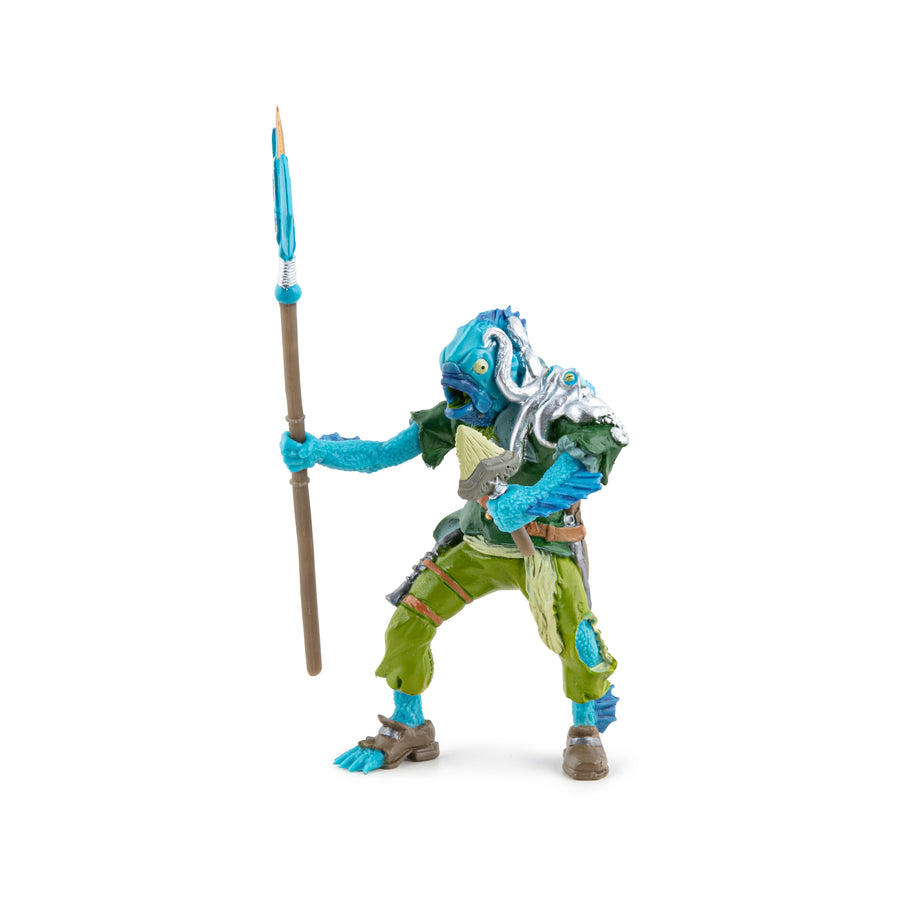 Figurine Pirate mutant poisson Papo en PVC, Collection Pirates et corsaires, jouet éducatif idéal pour enfants