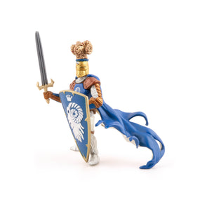 Maître des armes cimier bélier Papo en PVC, Collection Médiéval, jouet éducatif idéal pour enfants et collectionneurs