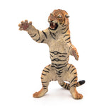 Figurine Tigre debout Papo en PVC, thème félins, Collection Animaux sauvages, jouet éducatif idéal pour enfants et collectionneurs