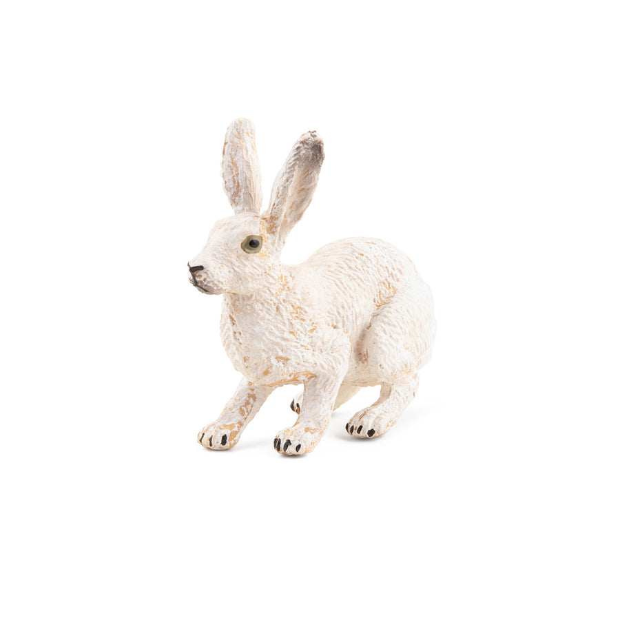 Figurine Lièvre polaire Papo en PVC, Collection Animaux sauvages, jouet éducatif idéal pour enfants et collectionneurs