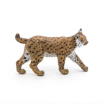Figurine Lynx Papo en PVC, thème forêt, Collection Animaux sauvages, jouet éducatif idéal pour enfants et collectionneurs