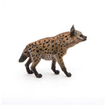 Figurine Hyène Papo en PVC, thème savane, Collection Animaux sauvages, jouet éducatif idéal pour enfants et collectionneurs