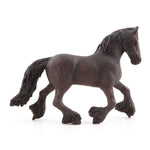 Cheval frison Papo en PVC, Collection chevaux, jouet éducatif idéal pour enfants et collectionneurs