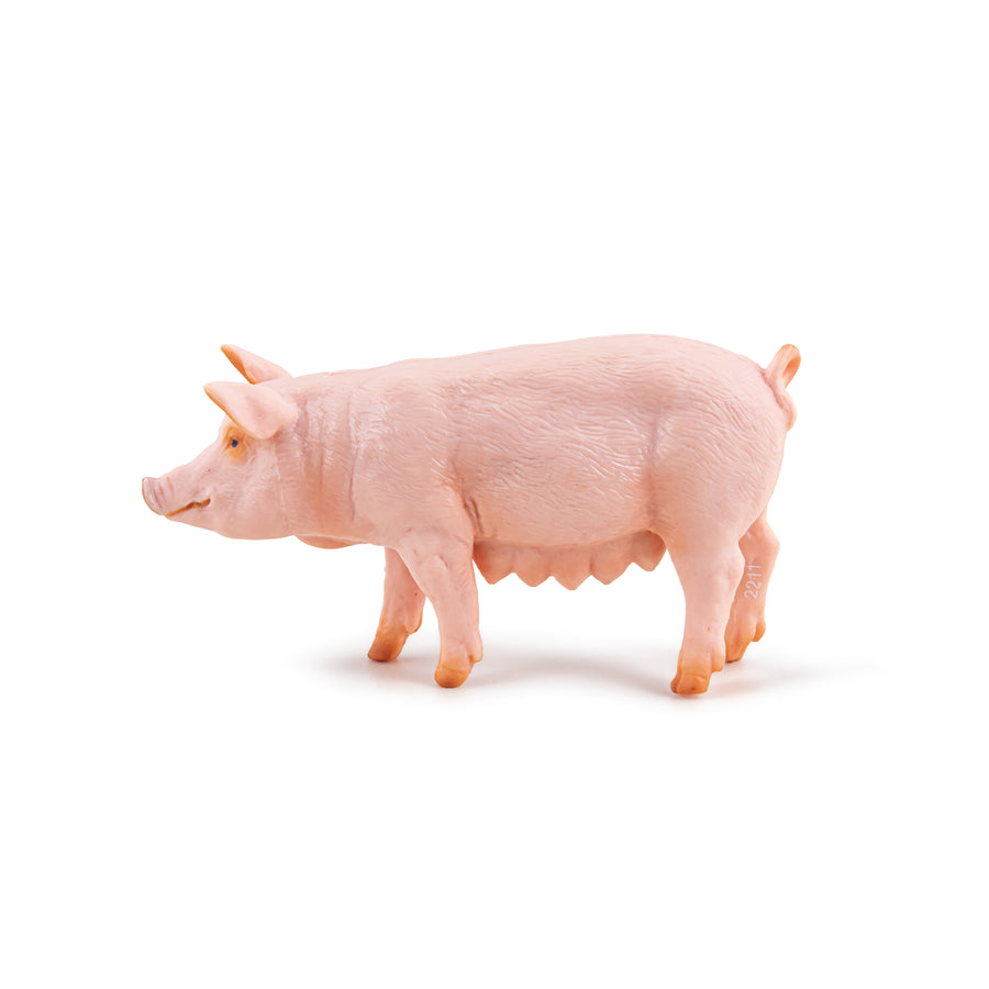 Truie Papo en PVC, Collection Vie à la ferme, jouet éducatif idéal pour enfants et collectionneurs