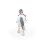 Figurine Poney de promenade Papo en PVC, Collection chevaux, jouet éducatif idéal pour enfants et collectionneurs