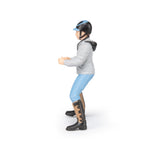 Figurine Jeune cavalier Papo en PVC, Collection chevaux, jouet éducatif idéal pour enfants et collectionneurs