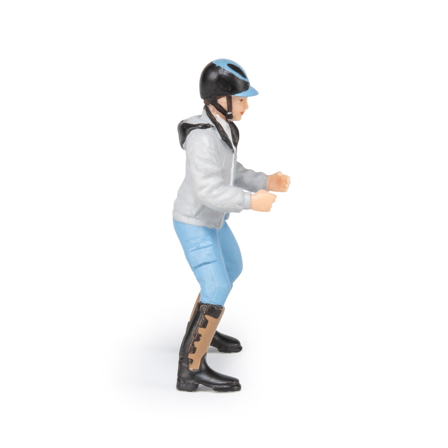 Figurine Jeune cavalier Papo en PVC, Collection chevaux, jouet éducatif idéal pour enfants et collectionneurs