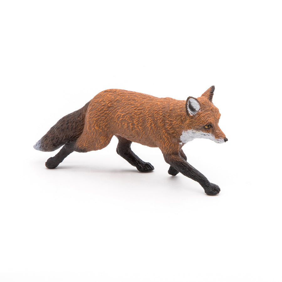 Figurine Renard Papo en PVC, thème forêt, Collection Animaux sauvages, jouet éducatif idéal pour enfants et collectionneurs