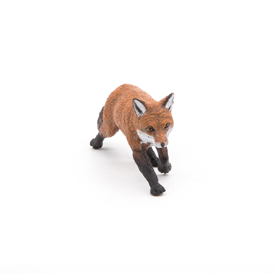 Figurine Renard Papo en PVC, thème forêt, Collection Animaux sauvages, jouet éducatif idéal pour enfants et collectionneurs