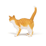 Figurine Chat roux Papo en PVC, Collection chiens et chats, jouet éducatif idéal pour enfants et collectionneurs